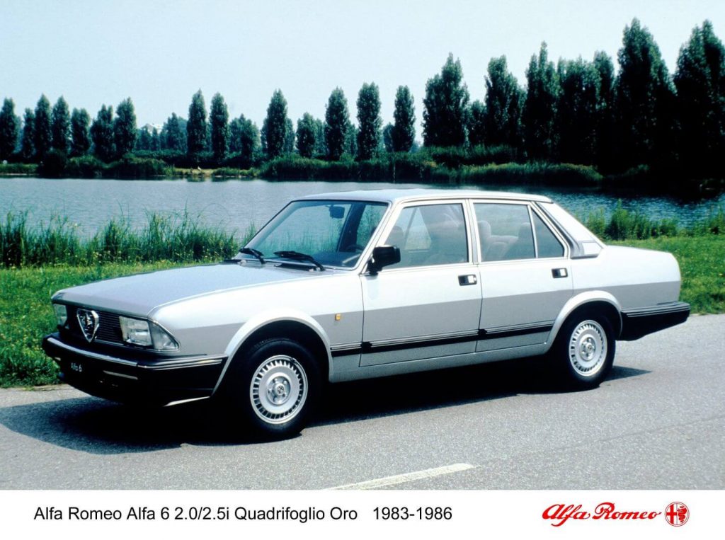 Alfa Romeo Alfa 6 2.0 2.5i Quadrifoglio Oro 1983-1986