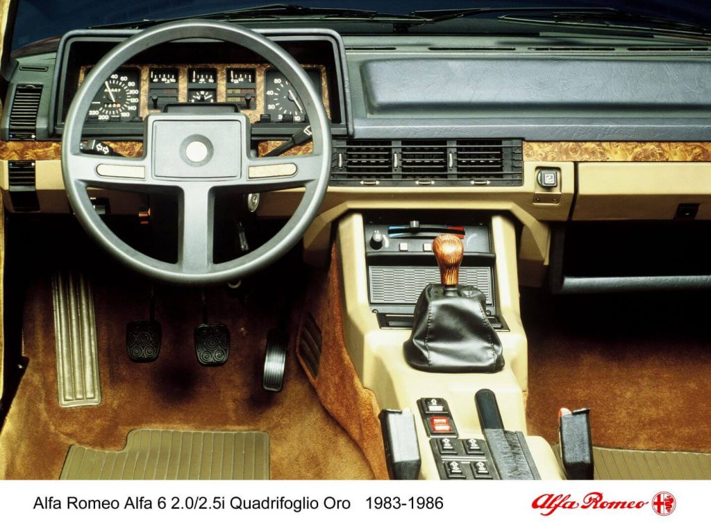 Alfa Romeo Alfa 6 2.0 2.5i Quadrifoglio Oro 1983-1986