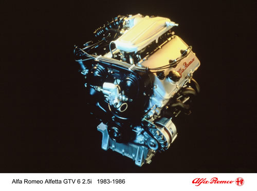 Alfa Romeo GTV6 Motor