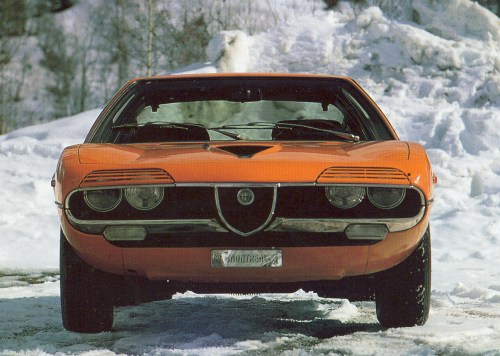 Alfa Romeo Montreal Frontansicht