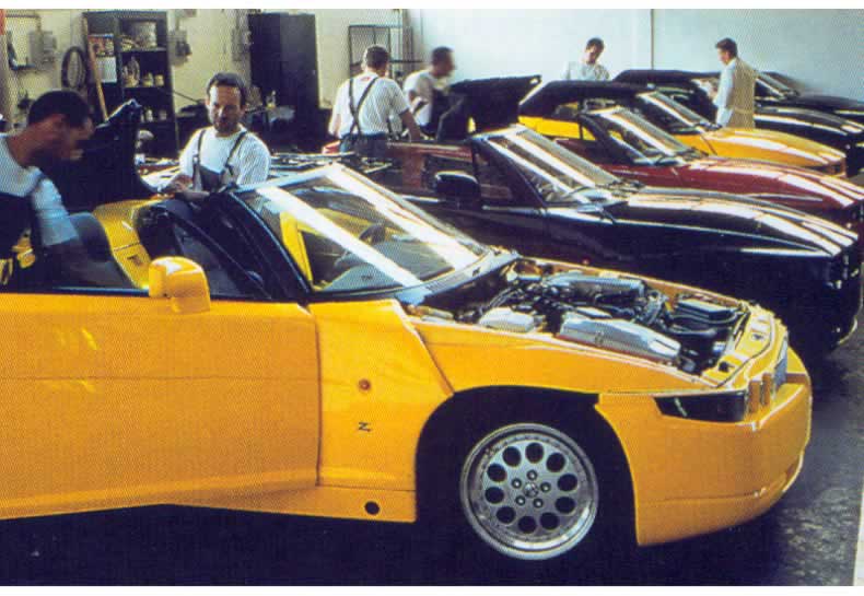 Alfa Romeo Zagato ES30 RZ SZ Produktion